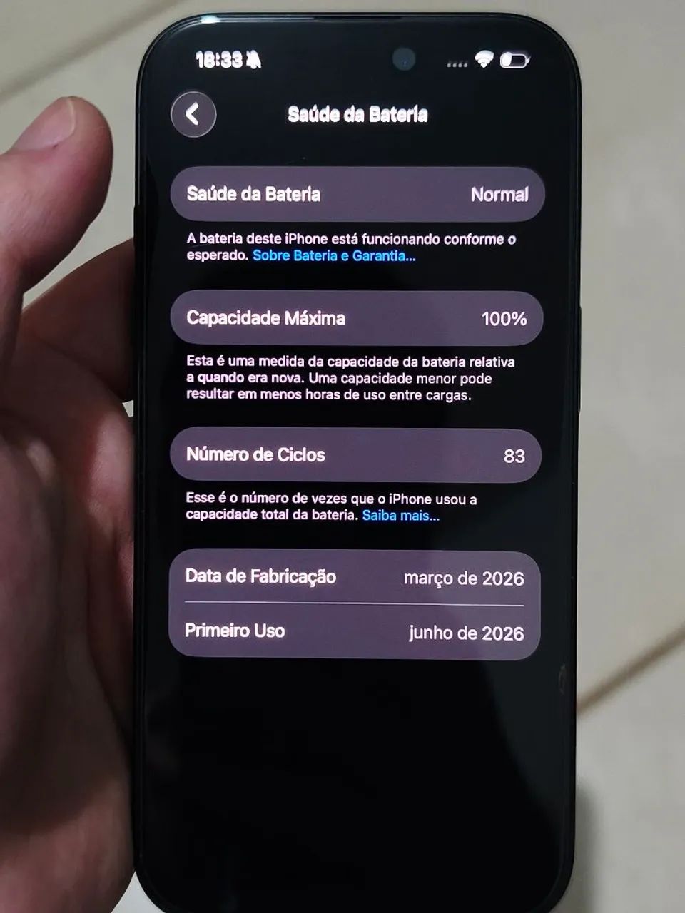 iPhone 16 NOVO - Foto 5