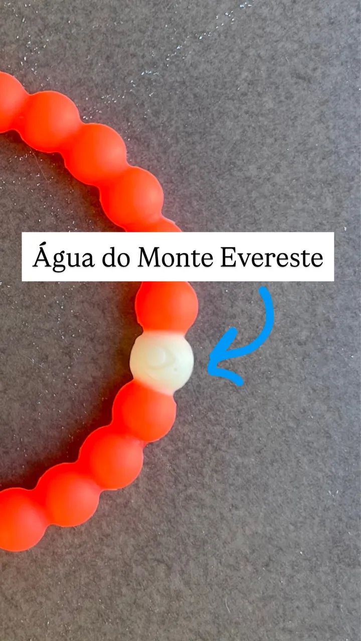 Pulseira Lokai neon - Foto 2