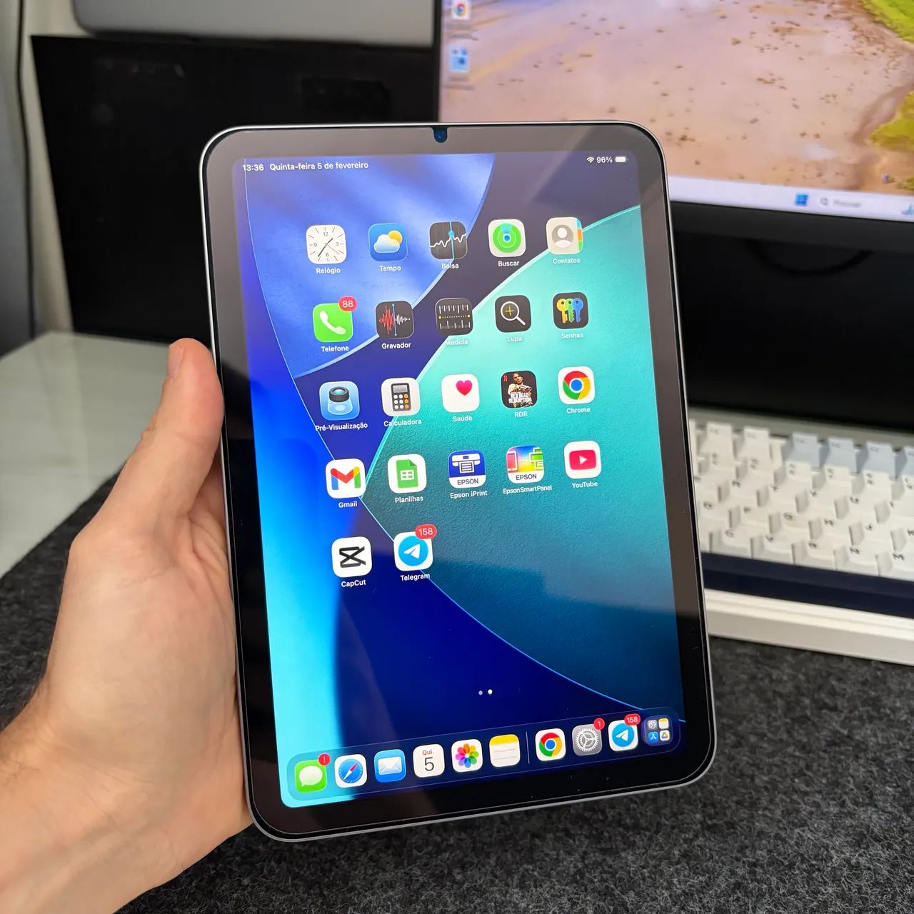 Ipad Mini 7 A17 Pro 128GB Garantia - Foto 4