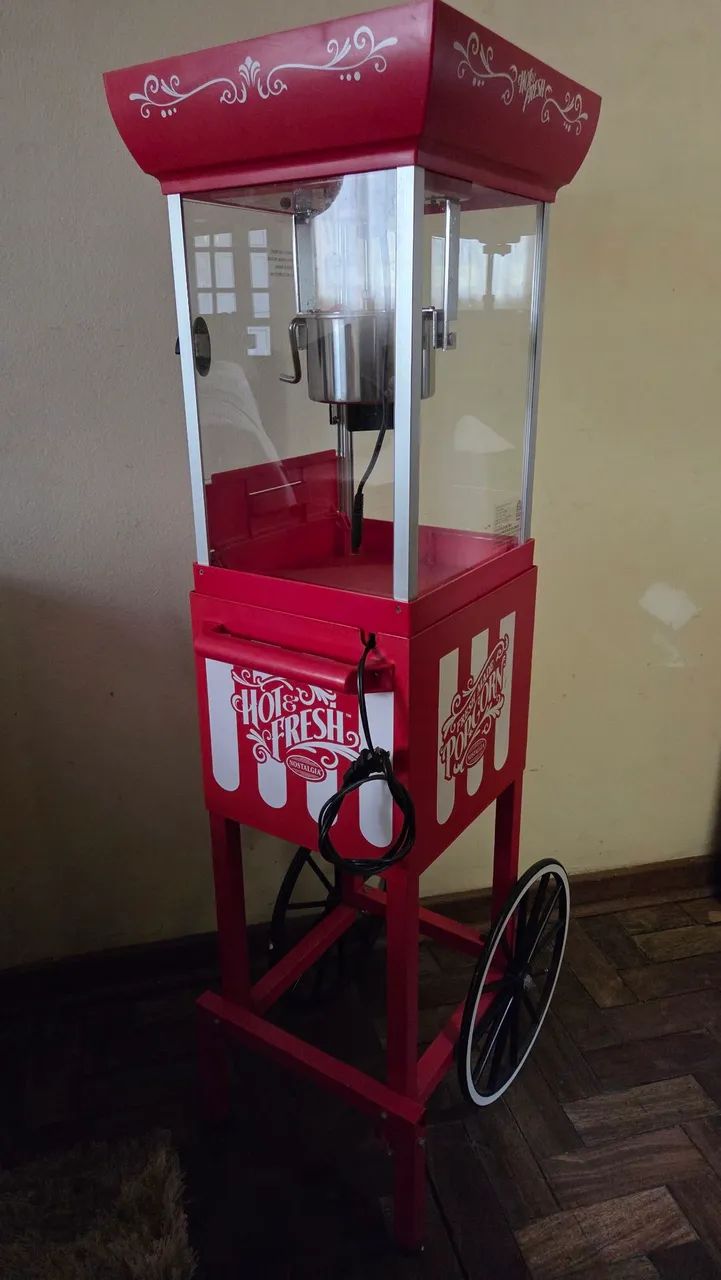 Pipoqueira elétrica Retro