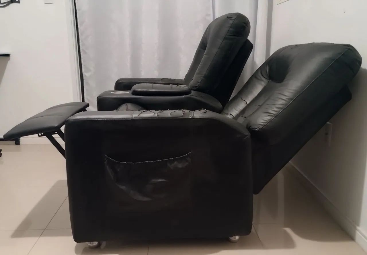 Poltrona do papai reclinável dupla