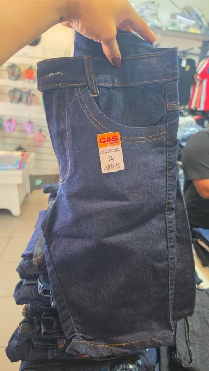 Bermudas jeans masculino 34 ao 46