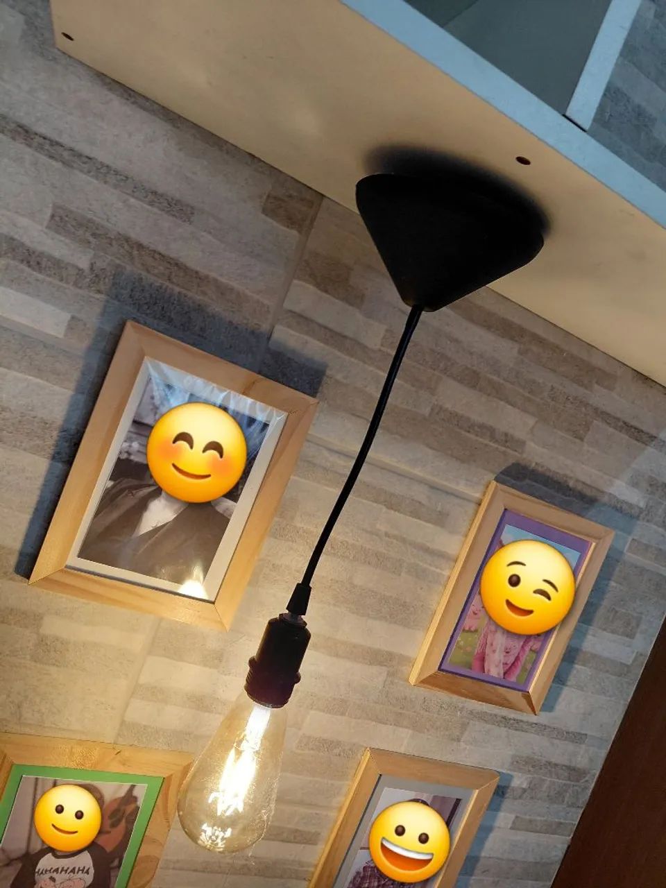 Prateleira com pendente de luz - Foto 4