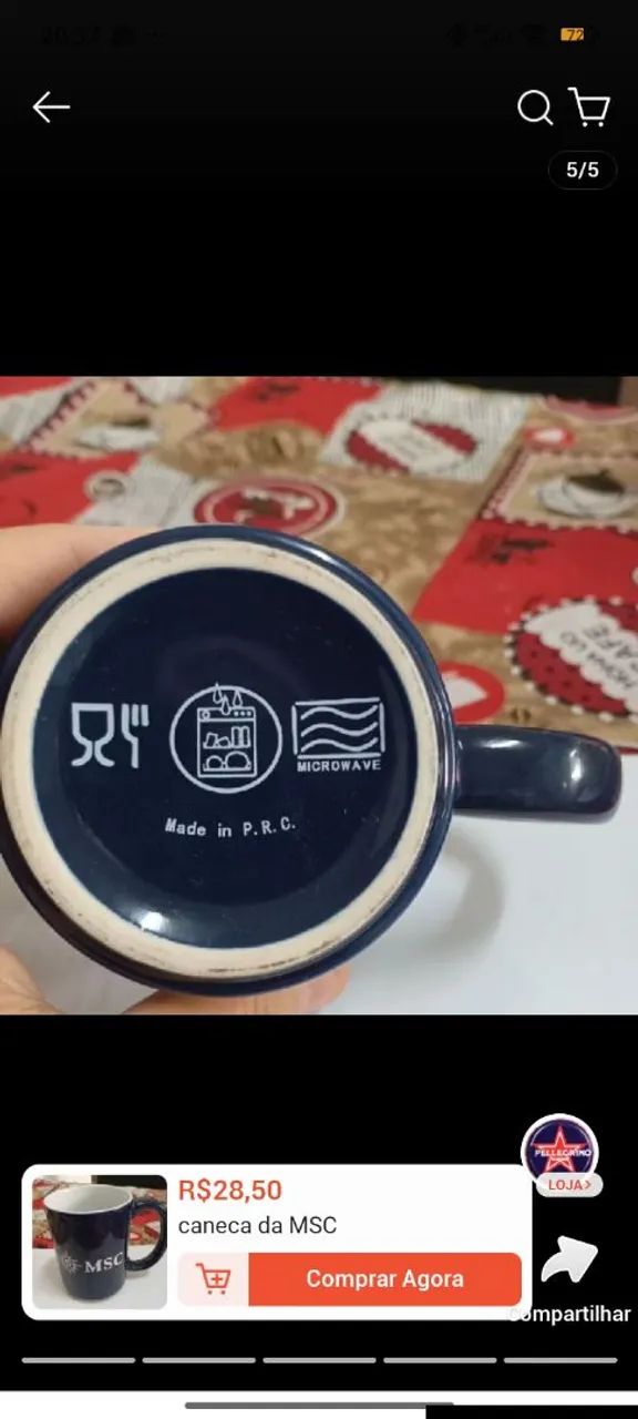Caneca MSC - Foto 4