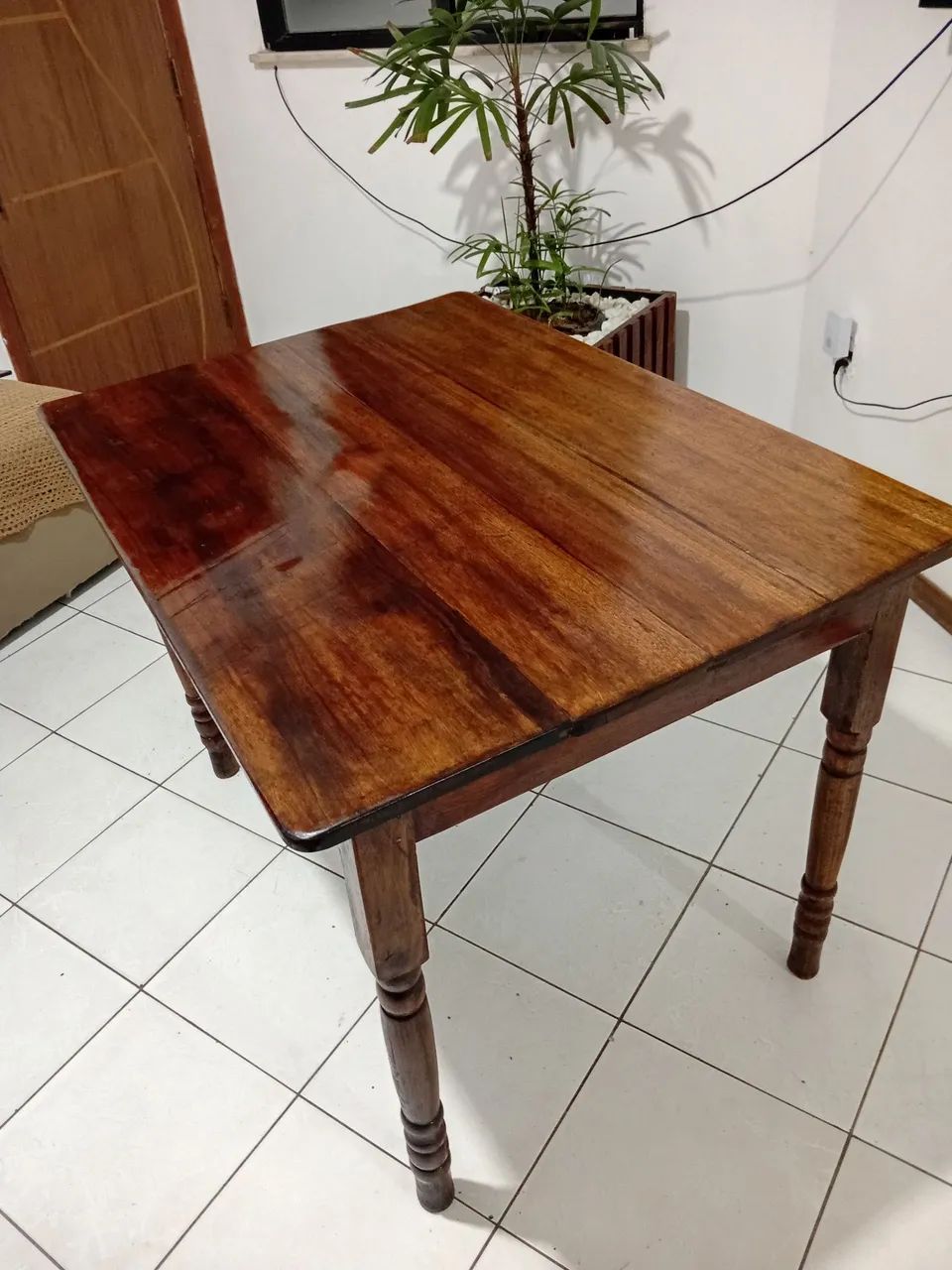 Mesa em Madeira peroba rosa - Foto 2