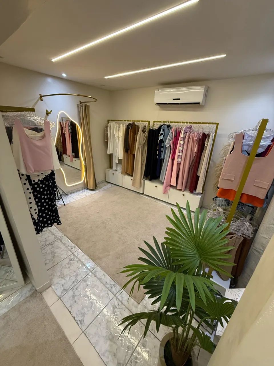 Loja de roupa feminina 