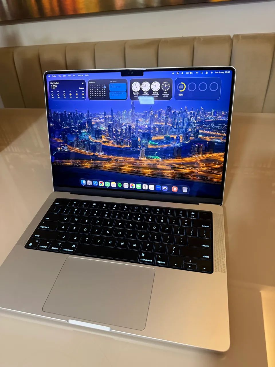 Macbook Pro 14 Apple M4 - 16 Gb - Ssd 512 Gb, Cor Prata - Foto 2