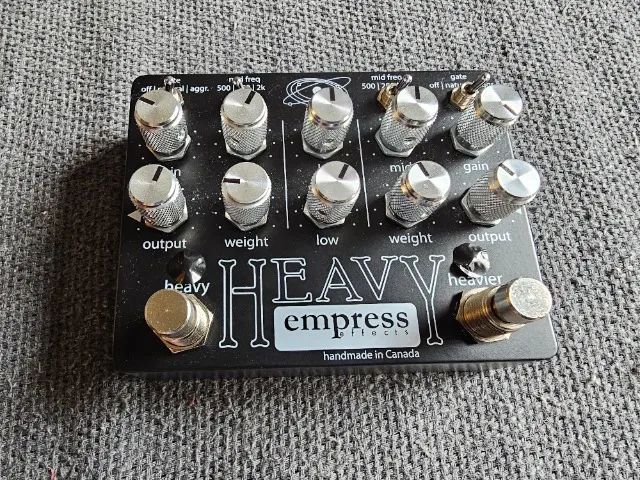 Pedal Distorção Empress Heavy