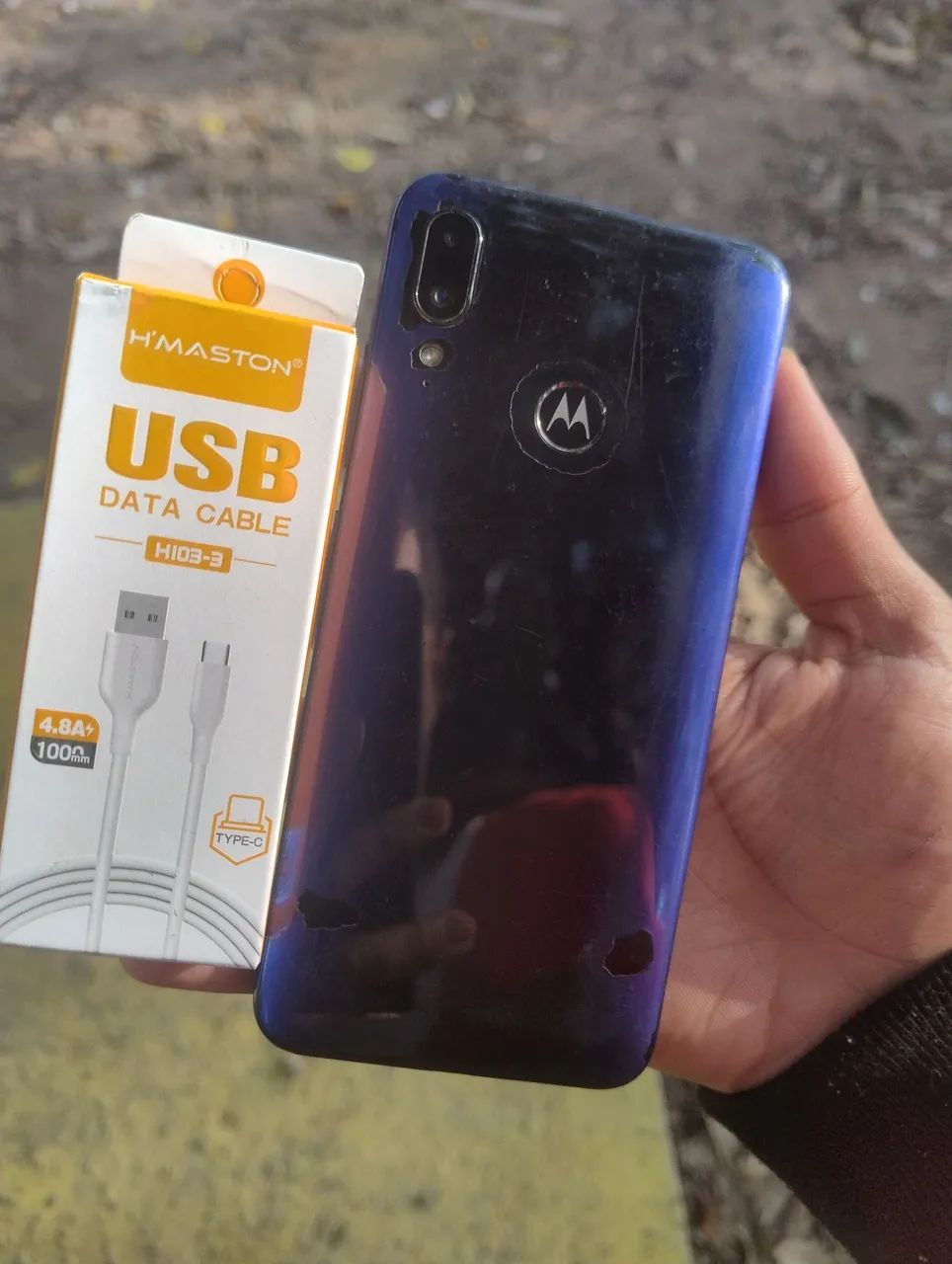 Motorola 6s 32 GB tudo funcionando com cabo usb