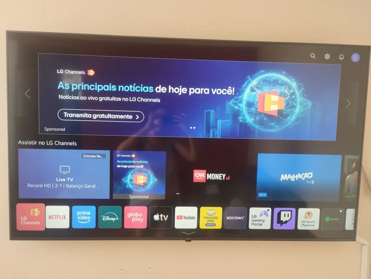 Tv 60 polegadas UHD  - Foto 5