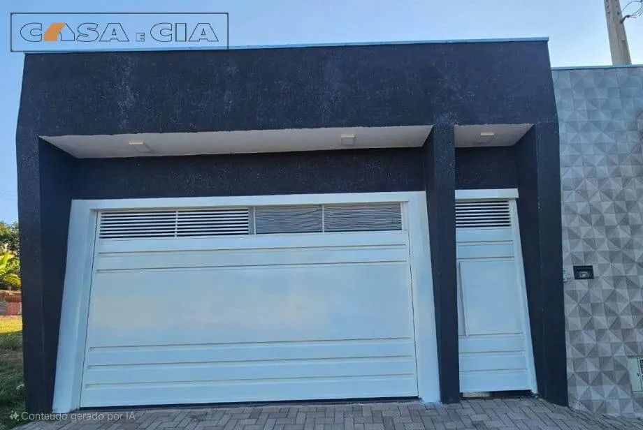 Casa nova com 2 dormitórios em Agudos-SP