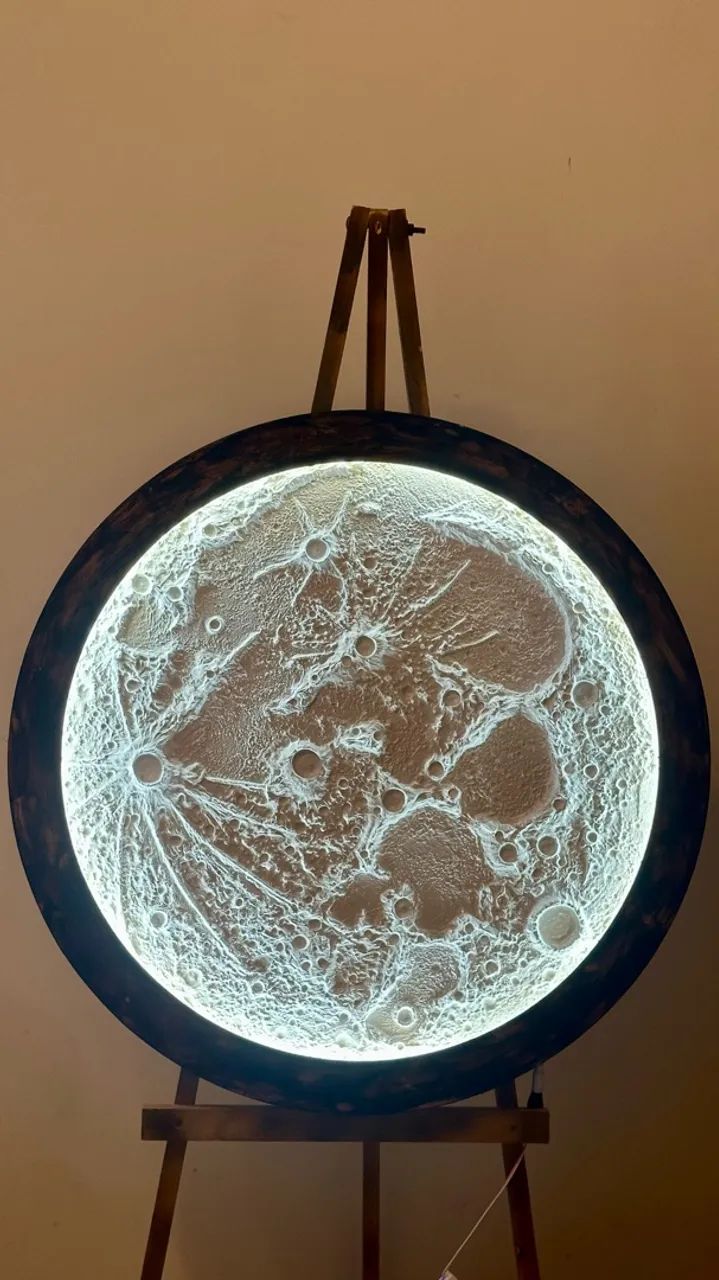 Quadro lua - Luar essencial  - Foto 3
