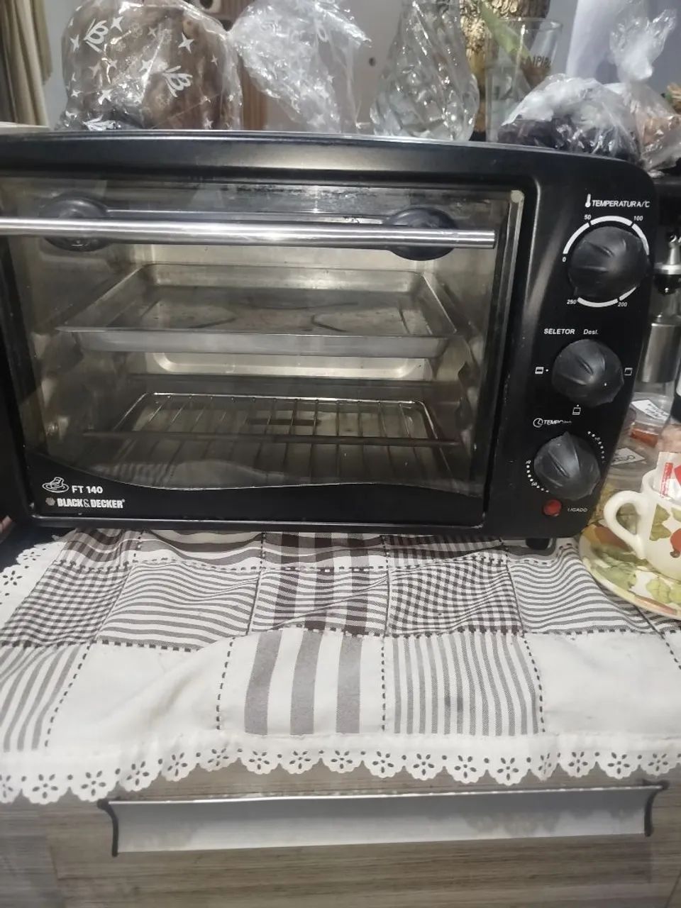 Forno elétrico  black decker
