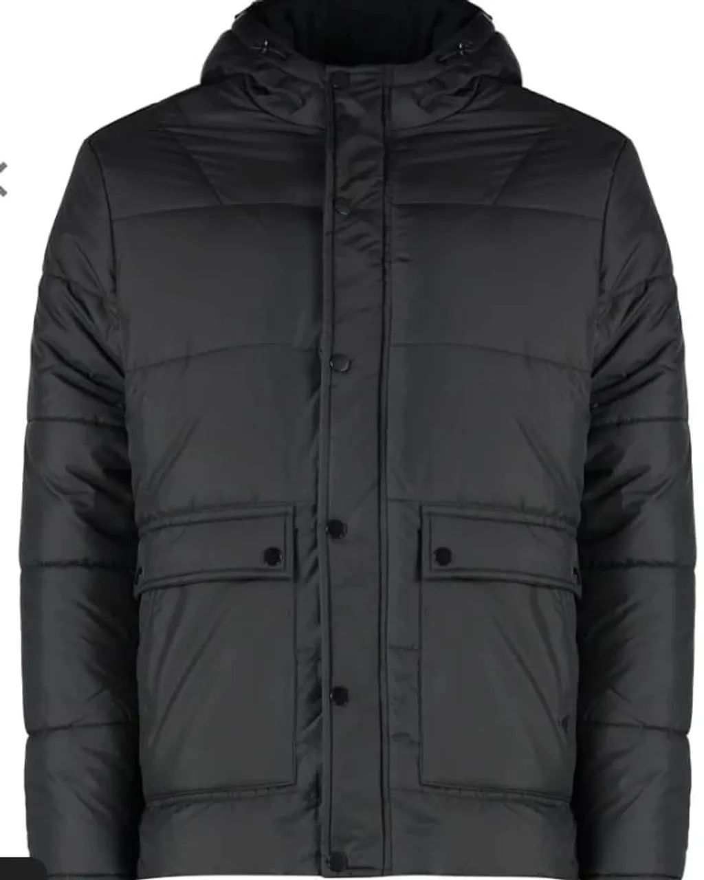 Jaqueta Puffer Masculina Preta  - Foto 4