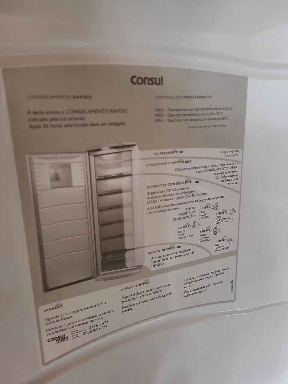 Freezer Vertical Consul 260L - Foto 4