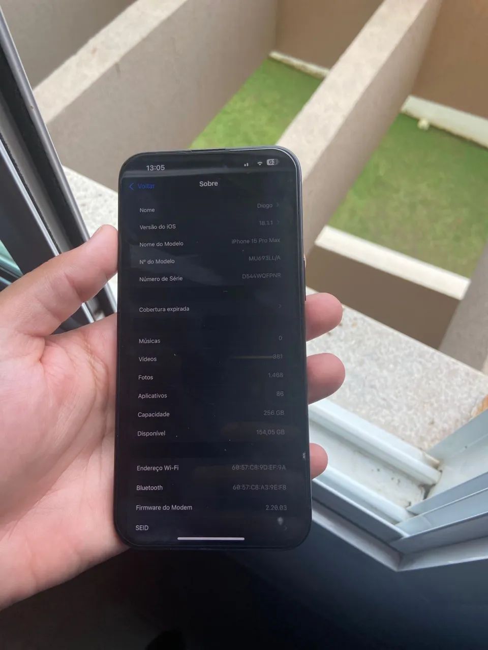 iPhone 15 pro max - Azul 256Gb  - Foto 4