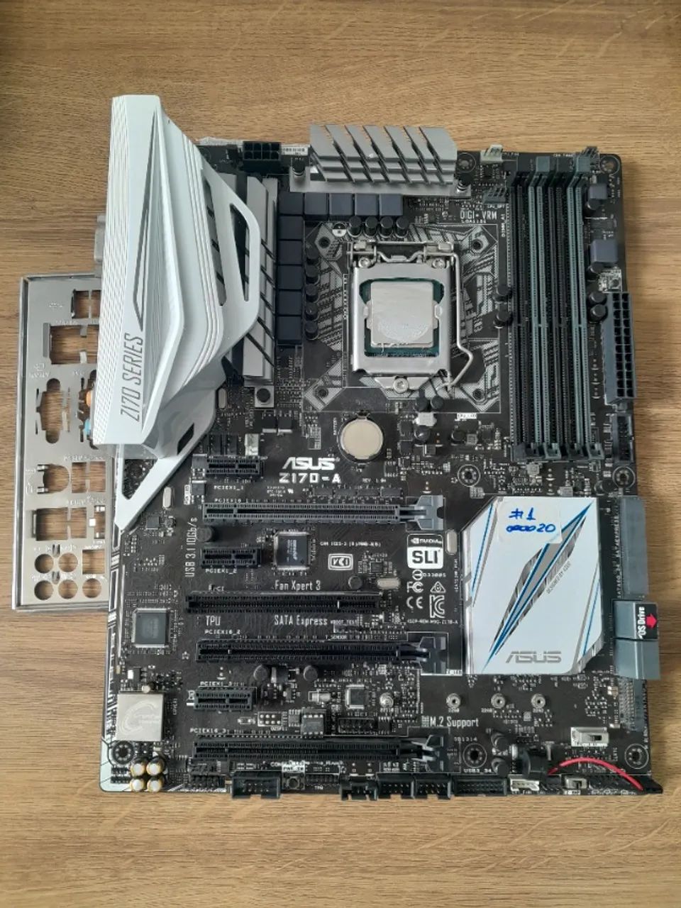 ? Placa mãe ASUS Z170-A de alta performance com processador Intel Core i5 6400 e cooler o - Foto 3
