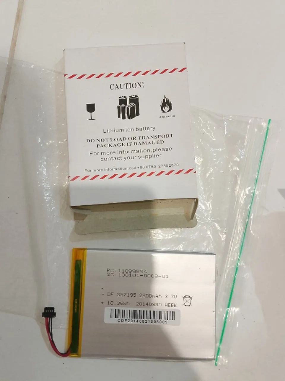Bateria para tablet