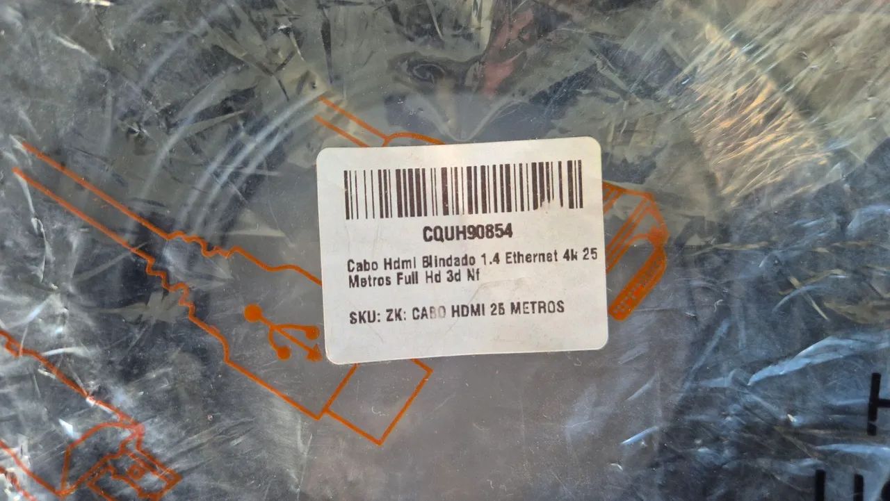 Cabo hdmi 4k 3d 25m - Foto 3