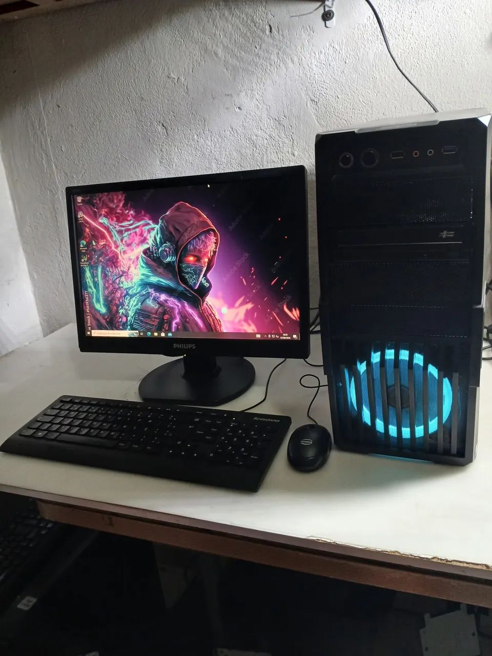 Computador completo pc gamer de entrada