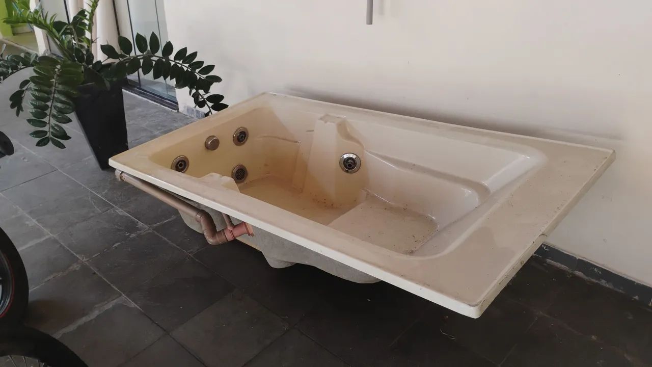 Banheira individual de hidromassagem 