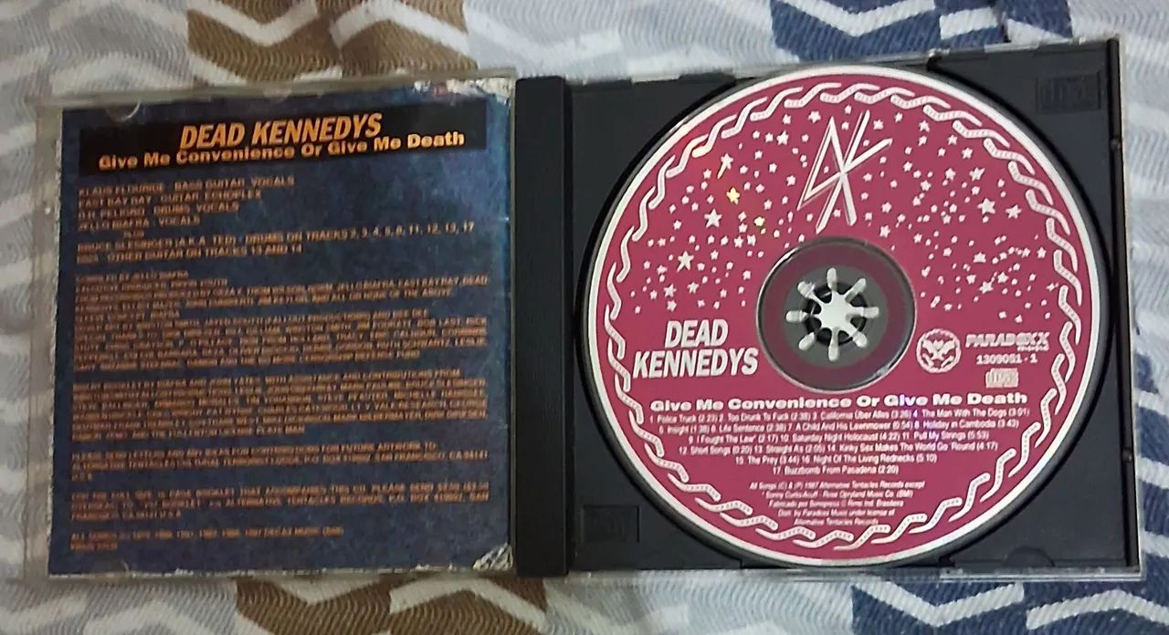Banda cd Dead Kennedys surf skate hardcore - Foto 3