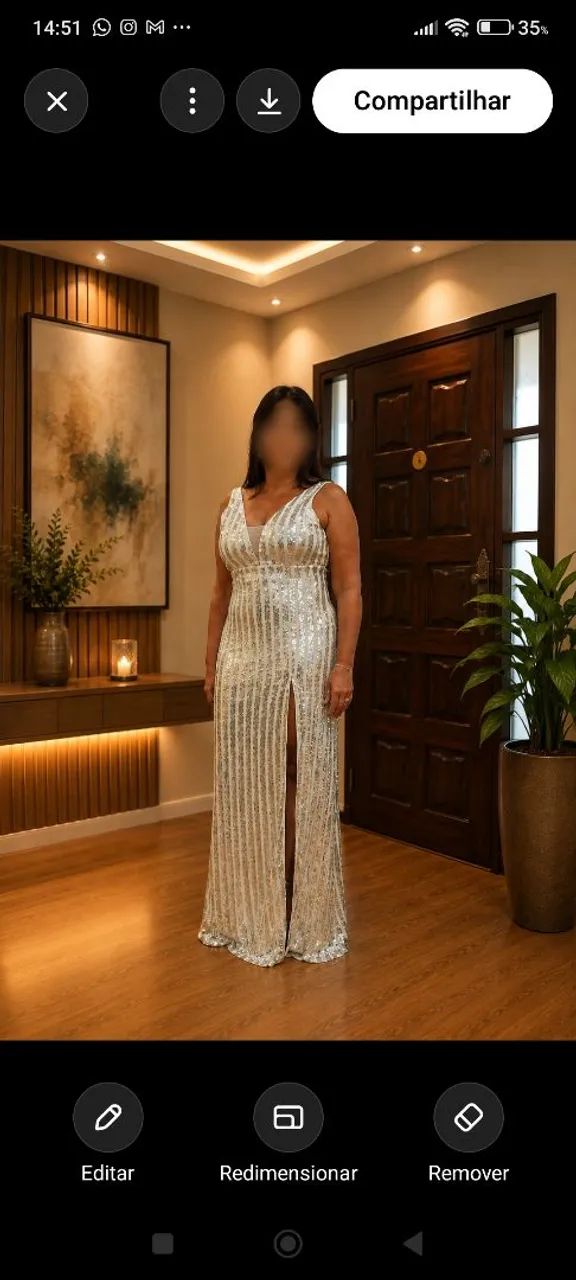 Vestido de Festa 