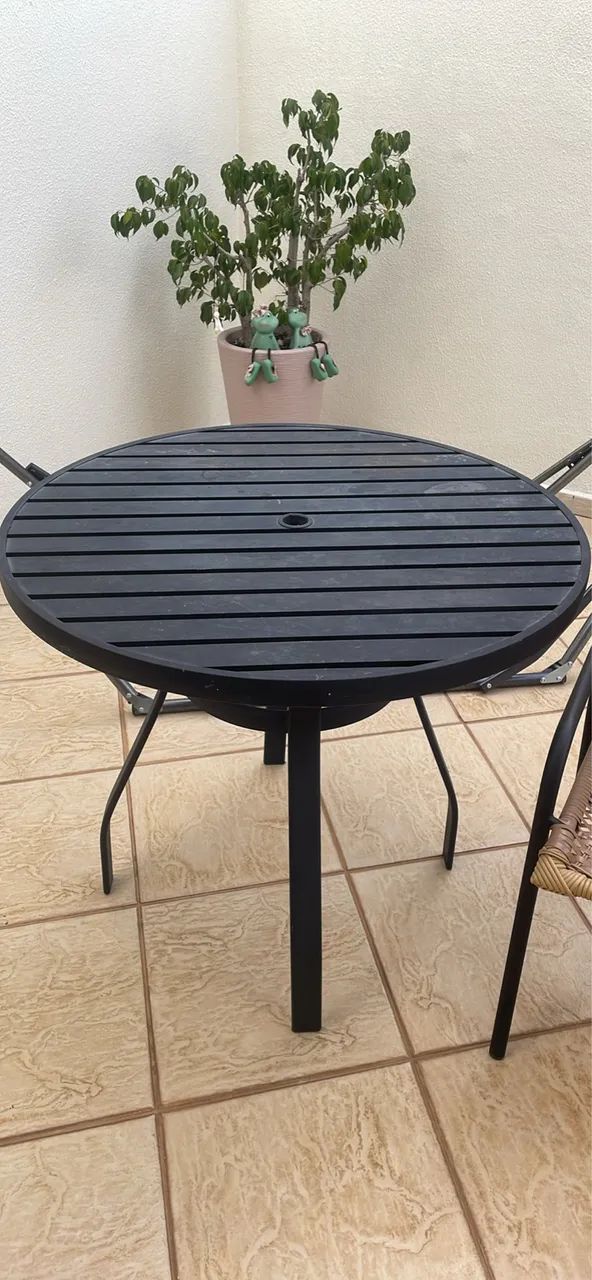 Conjunto Area externa 4 cadeiras - PARA RETIRAR  - Foto 5