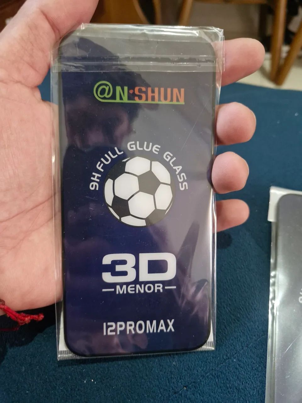 Película de Iphone 12 pro Max 3D glue grassa kit com 4 - Foto 2