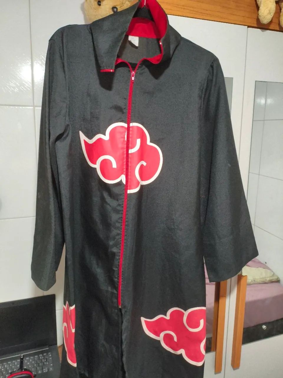 MANTA AKATSUKI COSPLAY NUNCA USADO - Foto 2