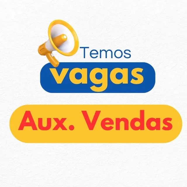 Auxiliar de Vendas