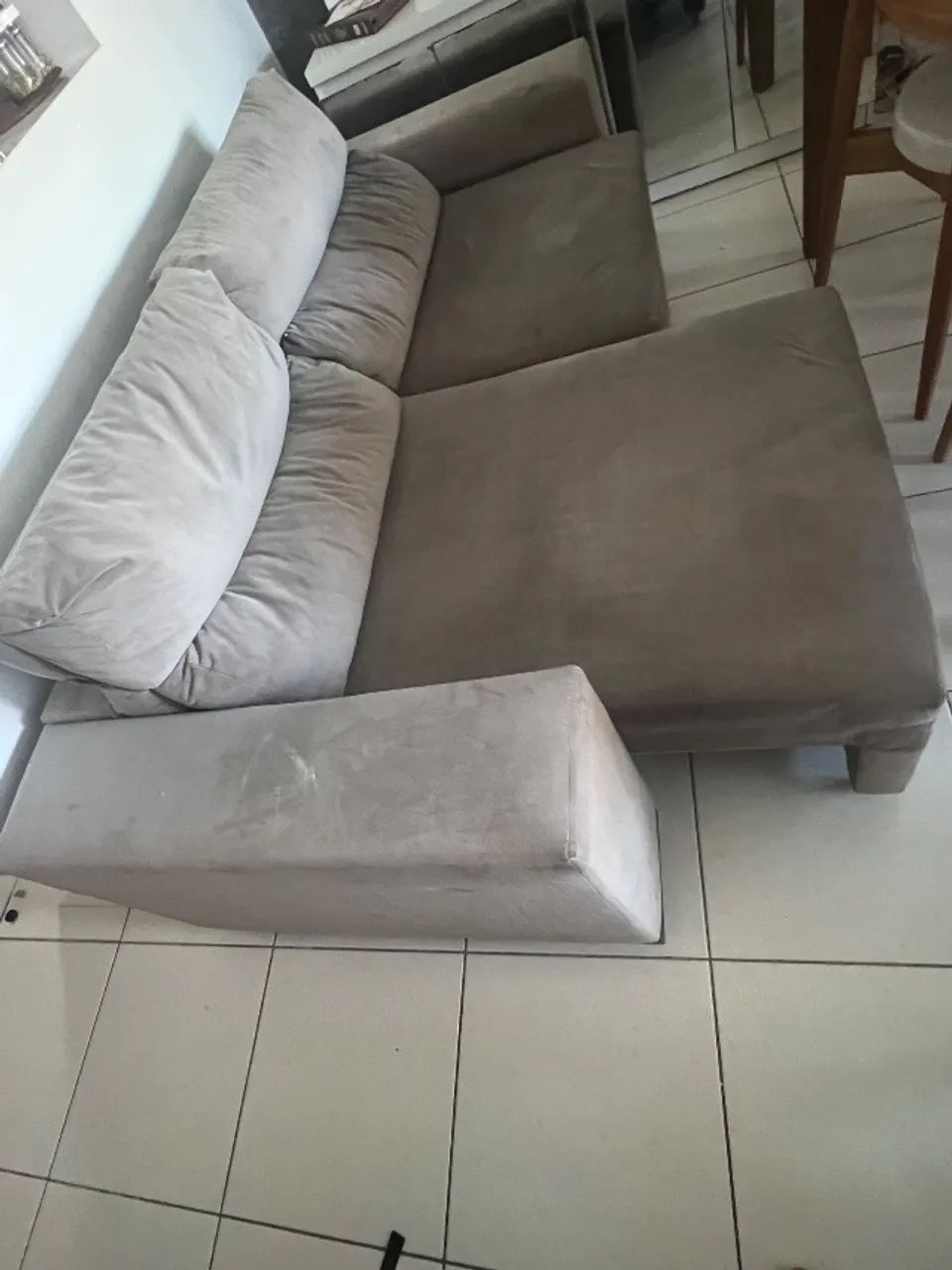 sofá retrátil 3 lugares confortável