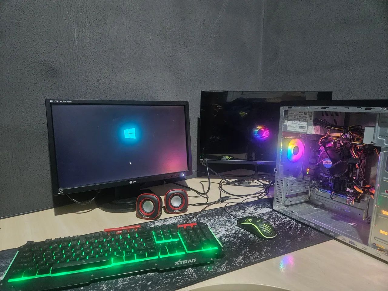 Pc completo com monitor 