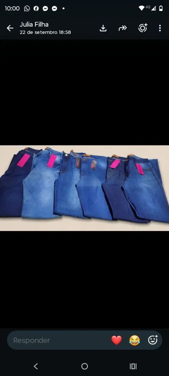 Calça Jeans feminina 