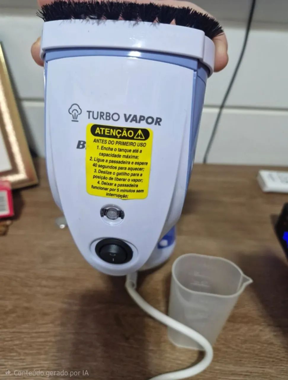 Passadeira a vapor Britânia  turbo  Sua Casa - Foto 2