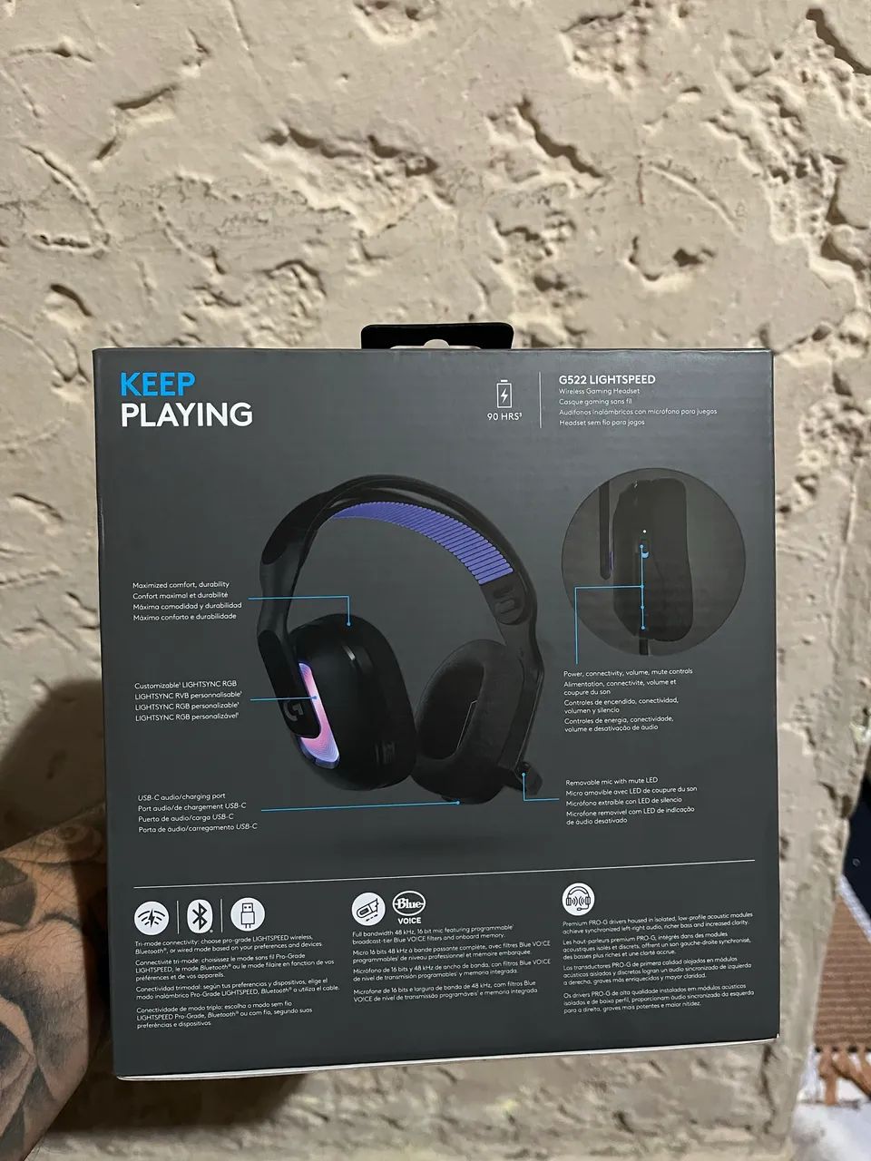 Headset Gamer Logitech G522 - Foto 2
