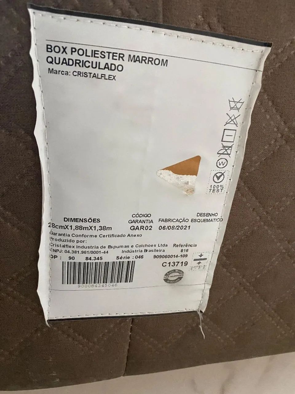 Colchão casal e base tamanho padrão  - Foto 3