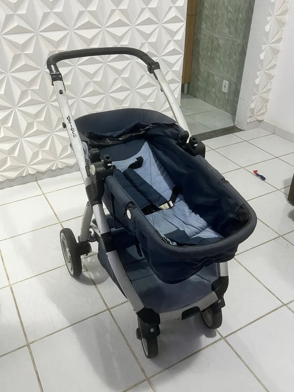 Carrinho de bebê Moisés + bebê conforto  - Foto 5