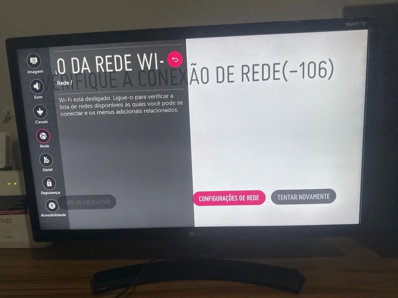 Vende-se smart Tv LG 24 polegadas 