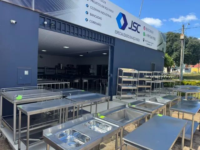 Cozinha industrial em aço inox - Foto 2