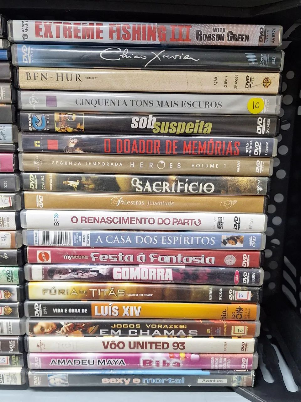 Lote com 120 DVDs de Filmes Diversos - Foto 3