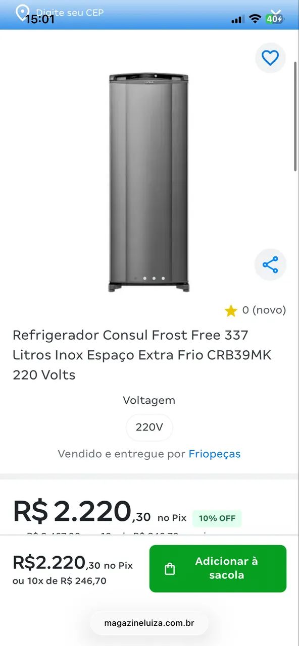 VENDE -SE GELADEIRA NOVA!! - Foto 4