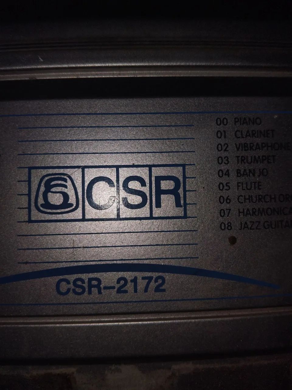 Vende - se teclado musical CSR usado.. - Foto 2
