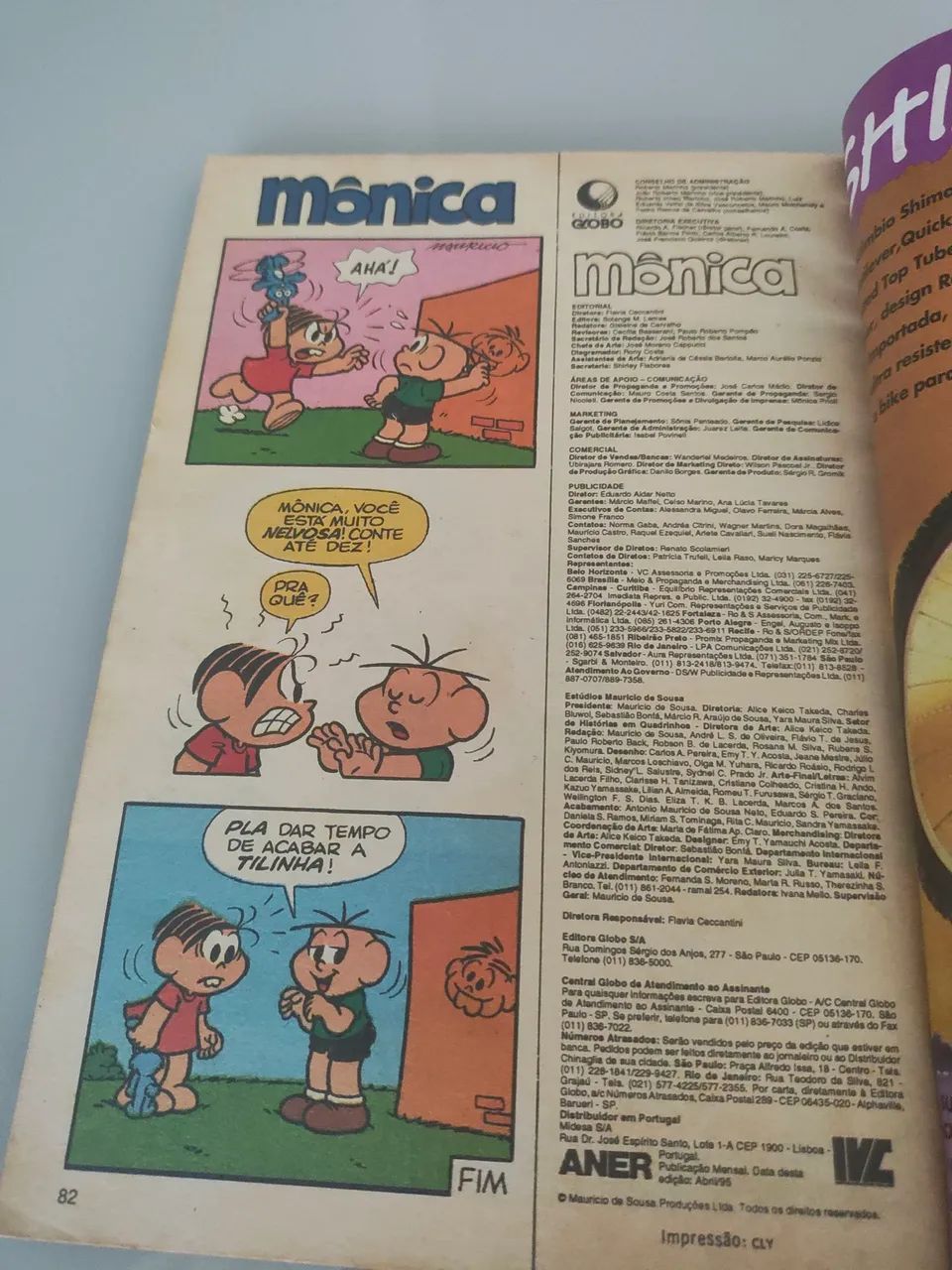 Gibi Monica 100 e Cebolinha 100 editora Globo - Foto 3
