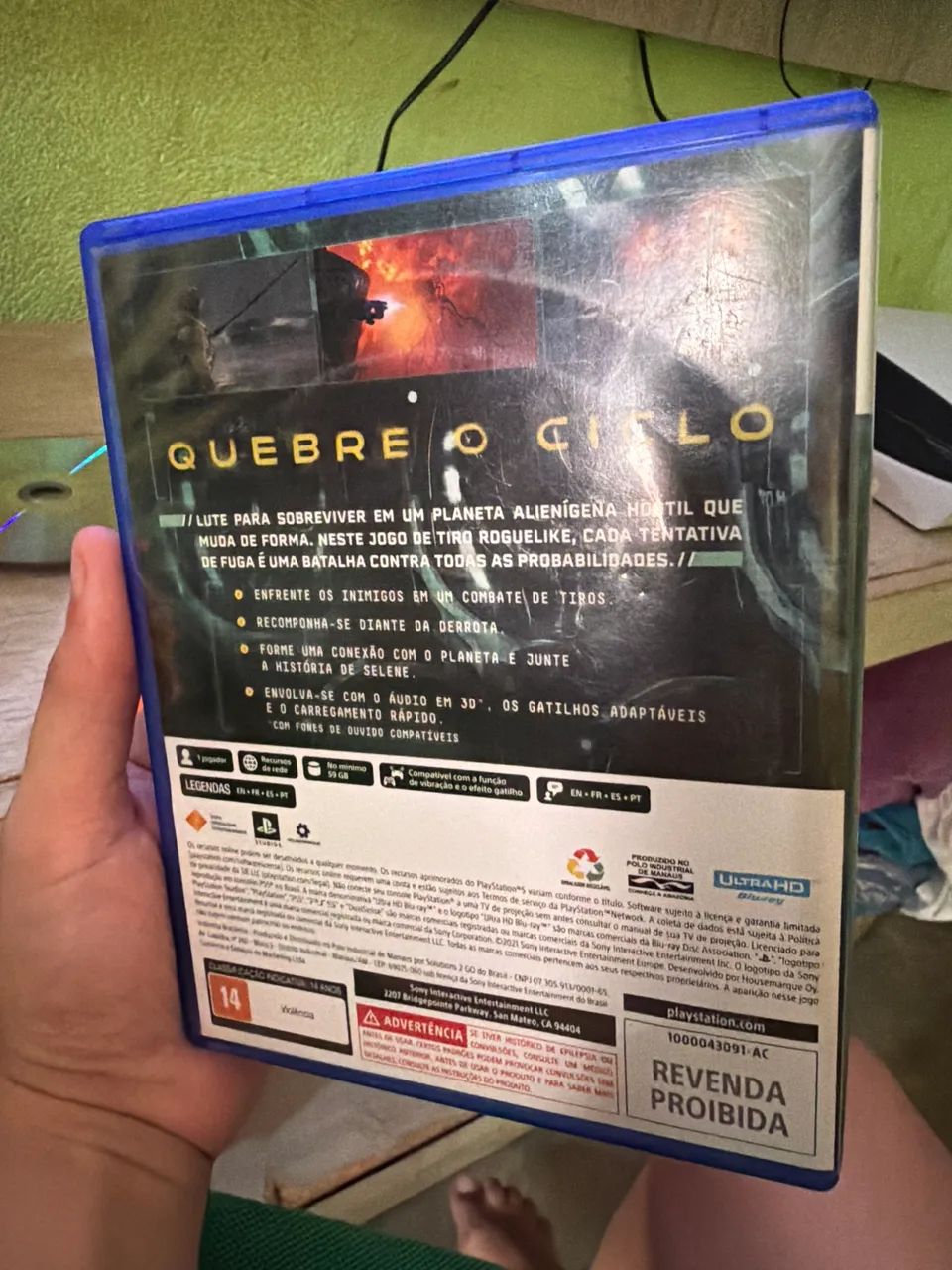 Jogo ps5 - returnal em excelente estado  - Foto 3