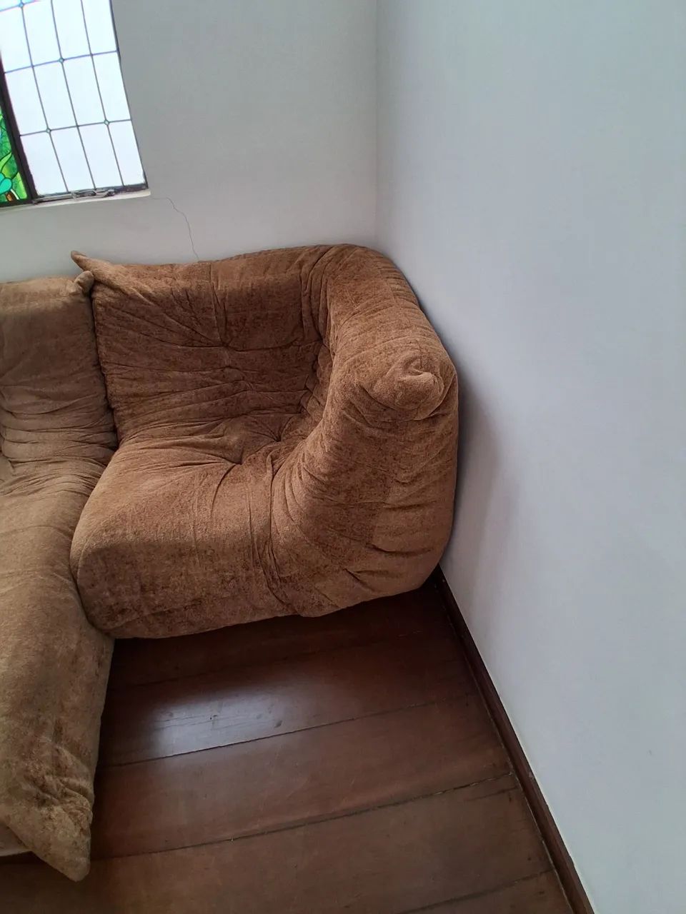 Sofá estilo Togo de canto