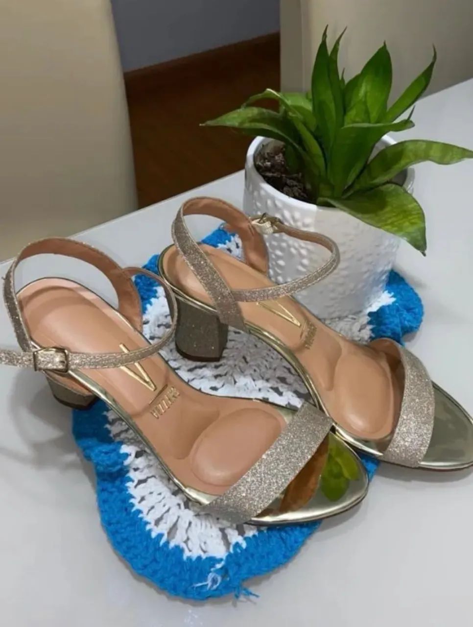 Sandália Dourada - Foto 5