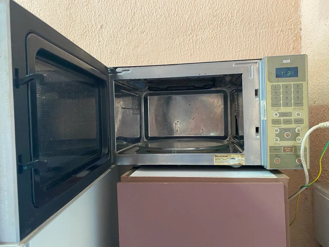 Microondas Brastemp inox - Foto 2