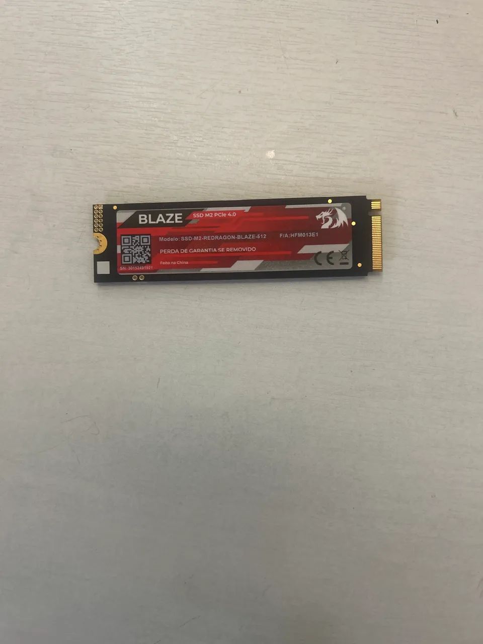 SSD 512 Nvme RedDragon pci 4.0