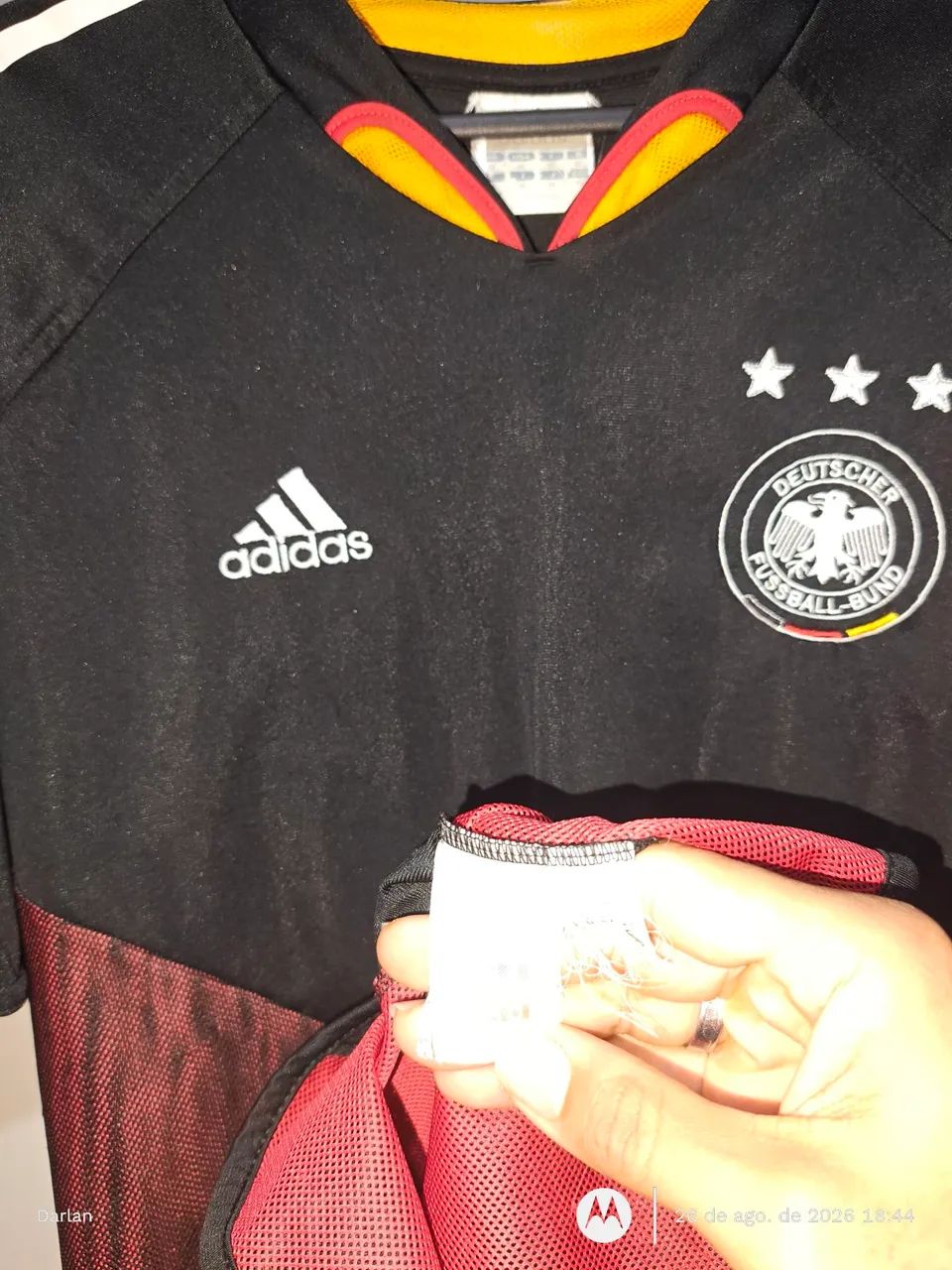 Camisa Seleção Alemanha Away 2004 - Foto 2